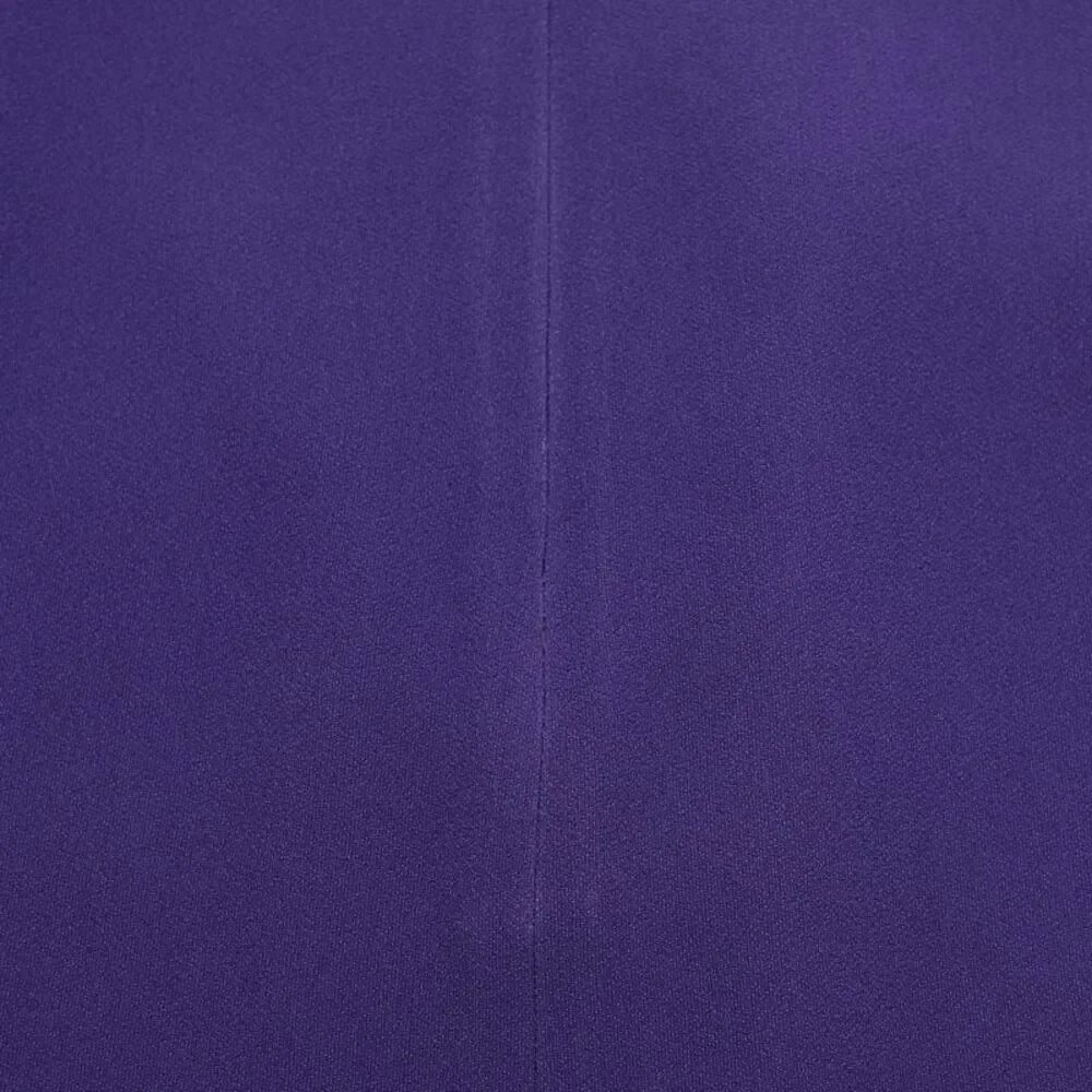 Emporio Armani Purple Crepe Fabric Mini Skirt S - Picture 5 of 7